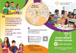 Folheto Centro Jovem Centro Infantil António Calcada